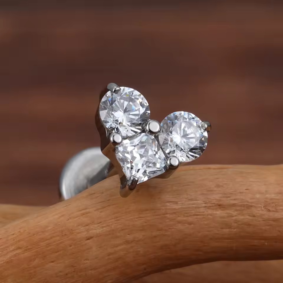 Luxury Piercing Jewelry - Heart
